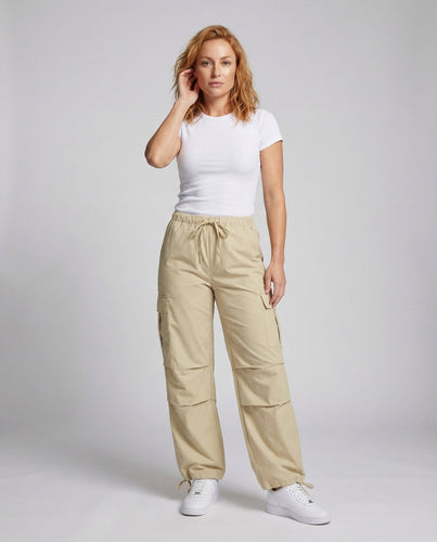 Damen Mehrlagen-Hose Elastischer Kordelbund