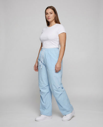 Damen Relax-Palazzohose Elastikbund