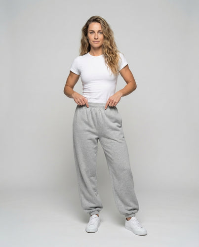 Damen Tunnelzug-Freizeithose Ballonförmiges Bein