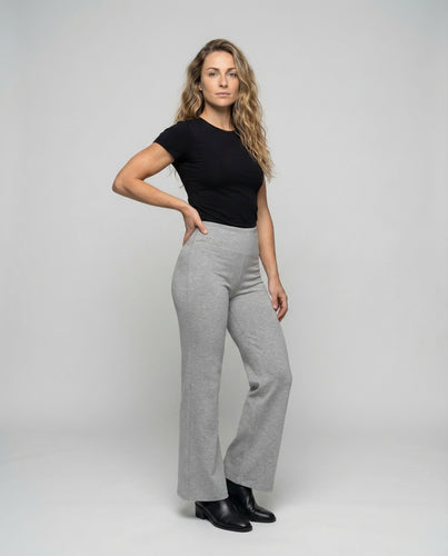Damen Weiche Lounge-Palazzohose Komfortbund