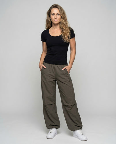 Damen Komfort-Hose Kniepasse Weites Bein