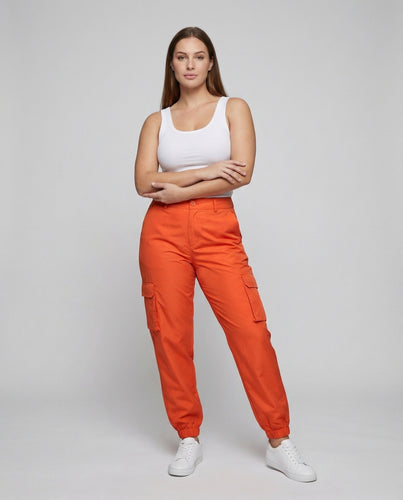 Damen Workwear-Joggerhose Pattentaschen
