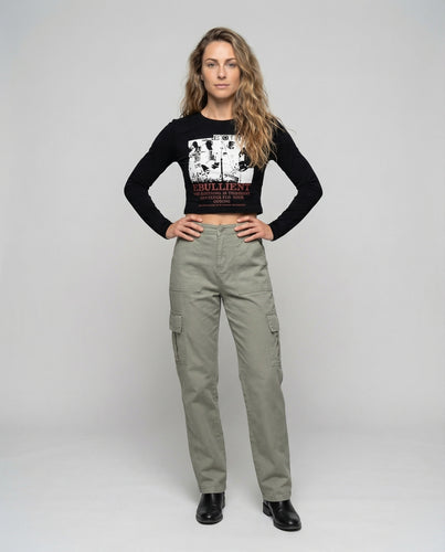 Damen Cargohose Funktionale Taschen