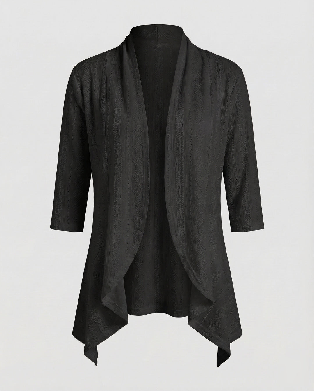Damen leichte Lochstickerei-Tunikajacke.