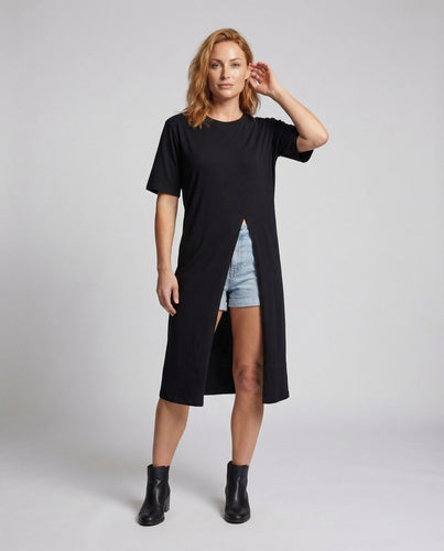 Damen Anzug-Palazzohose mit hoher Taille und vorderen Bundfalten.