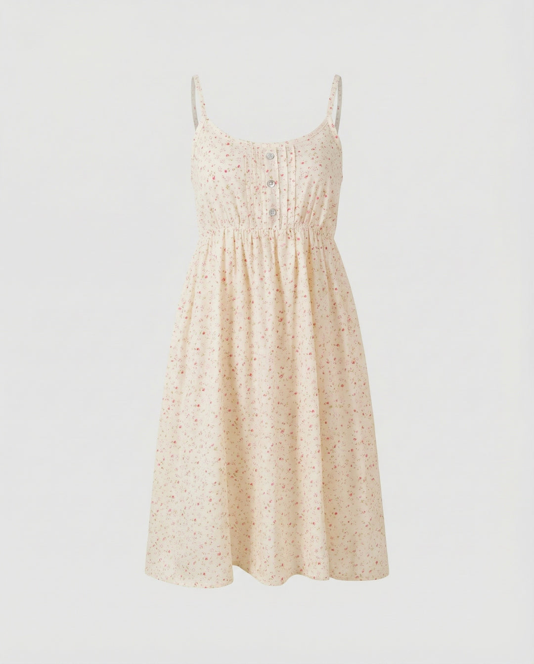 Damen florales Blümchen-Minikleid
