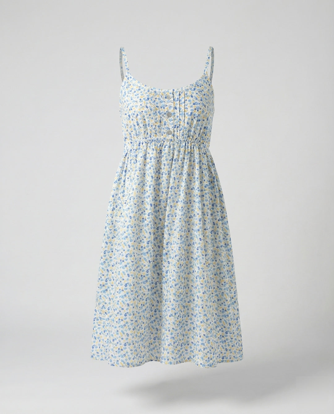 Damen florales Blümchen-Minikleid