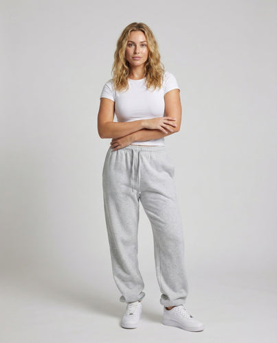 Damen extraweite Sweathose mit tiefem Schritt