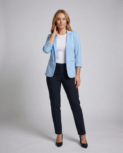 Damen Leichte Ungefütterte Alltagsblazer
