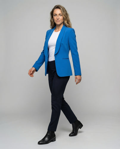Damen Sanfte Schalkragen Blazer