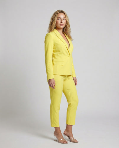 Damen Komplette Anzughose Blazer-Set