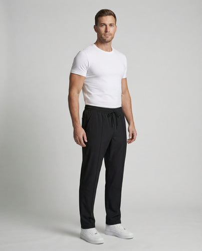 Herren Sportliche Tunnelzugbund Relaxhose
