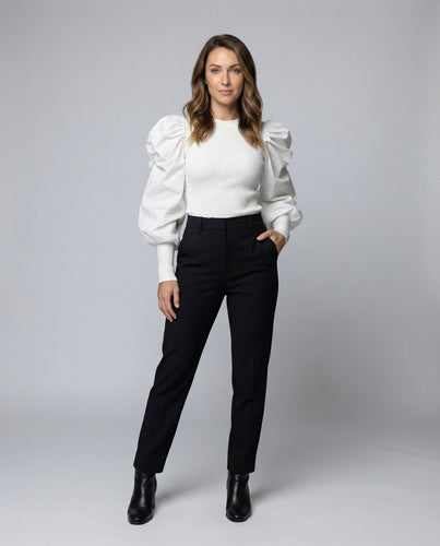 Damen Kunstleder-Minikleid Tailliert Reißverschluss Gürtel