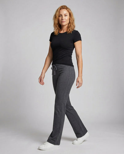 Damen nan Bootcut-Jogginghose mit Elastikbund, Tunnelzug und seitlichen Eingrifftaschen R&B