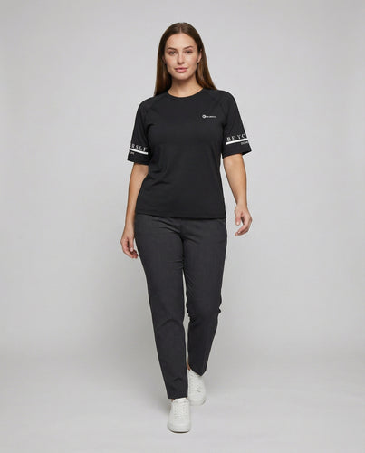 Damen Funktionale Raglanärmel Funktionsmaterial Funktionsshirt