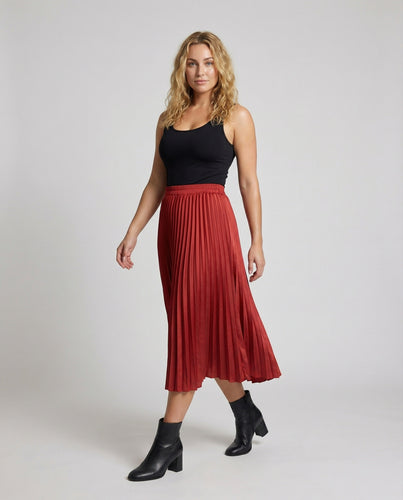Damen Elegante Microplissee Plissee Tellerrock