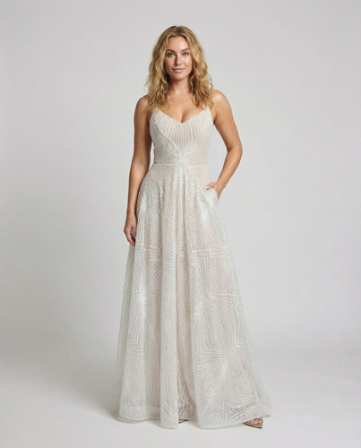 Damen A-Linien Abendkleid Pailletten Art Deco Träger