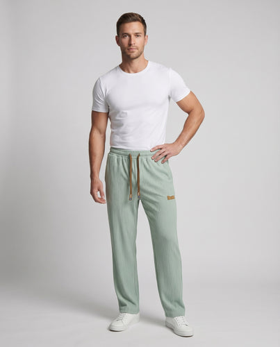 Unisex Jogginghose Hoher Bund Knöchelbündchen Lässig