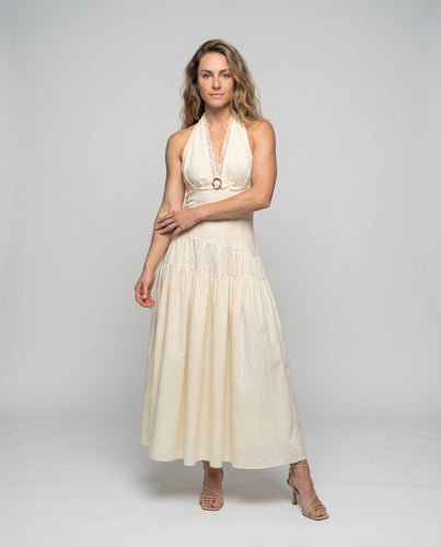 Damen Abendkleid Miederpartie Glockenrock Vintage-Glamour