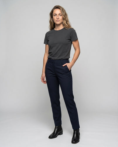 Damen Basic T-Shirt mit modernem Schnitt und hochwertiger Baumwolle