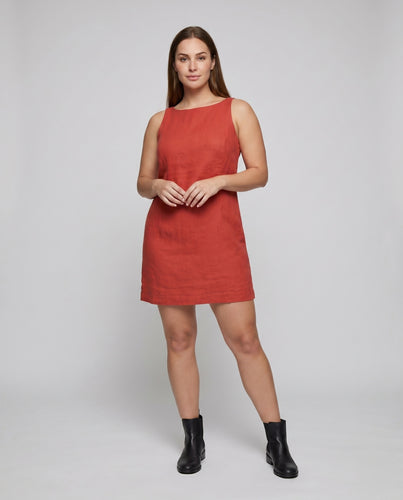 Damen Leichtes Sommerkleid aus hochwertiger Baumwolle