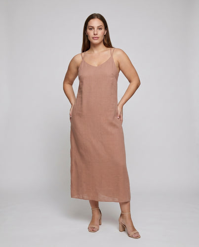 Damen Leichtes Trägerkleid mit Rauten-Design