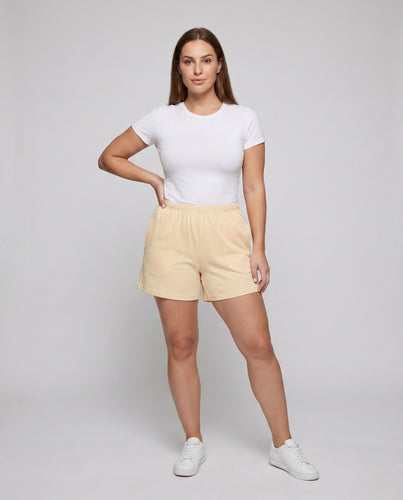 Damen lockere Jersey-Shorts