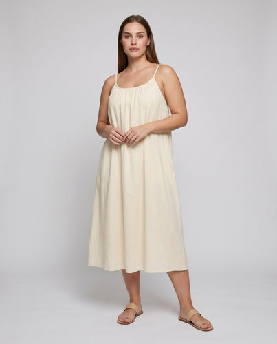 Damen luftiges Maxikleid mit verstellbaren Trägern und elegantem Wickeldetail