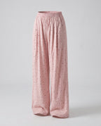 Damen Bequeme Freizeithosen mit lockerem Schnitt und polka-dots