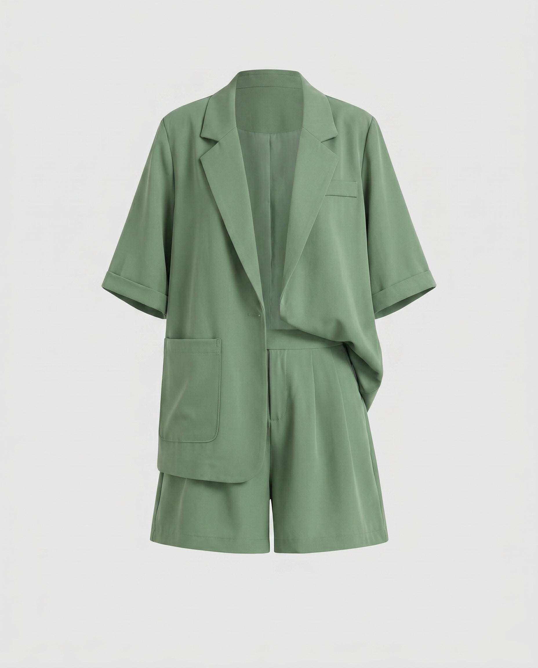 Damen Blazer mit kurzem Schnitt und eleganten Details