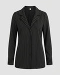 Damen Blazer mit zeitlosem Nadelstreifen-Design
