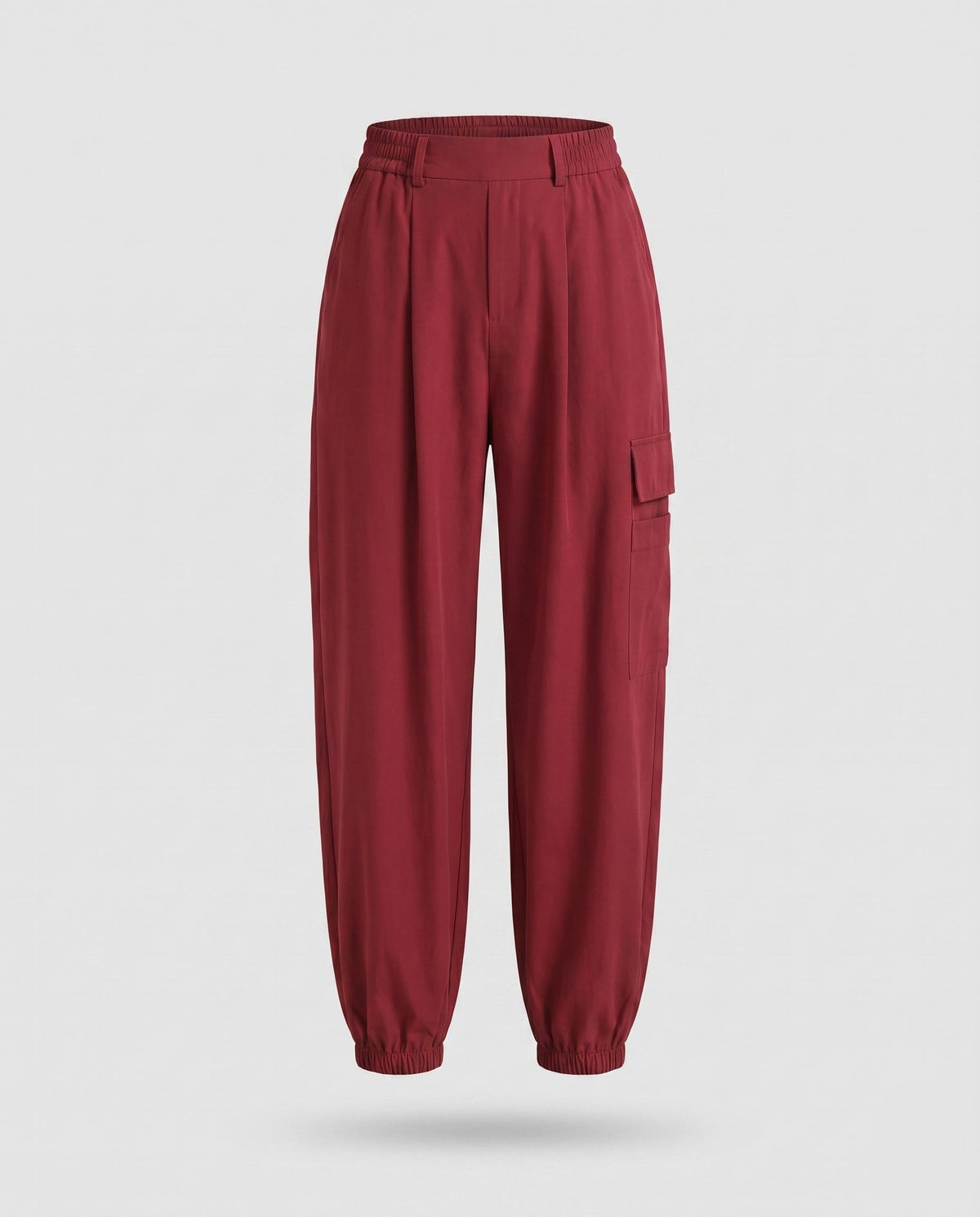 Damen Cargo-Hose mit elastischem Bund und praktischen Seitentaschen