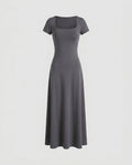 Damen Elegantes Maxikleid mit tailliertem Oberteil und klassischem Schnitt