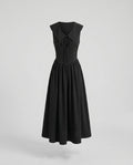 Damen Maxikleid mit verspieltem Ausschnitt und elegantem Design