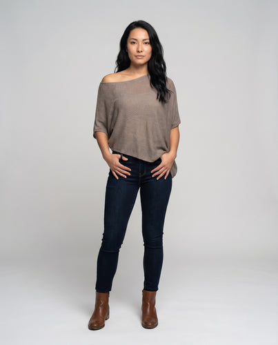Damen Übergröße Strickpullover