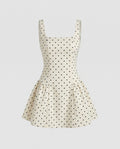 Damen Verspieltes Sommerkleid mit trendigem Punkte-Design