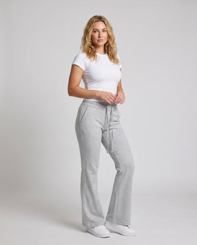 Damen nan komfortable Sweathose mit hohem Komfortbund, Tunnelzug und seitlichen Eingrifftaschen