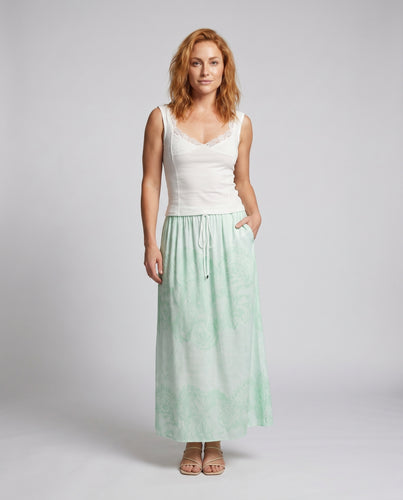 Damen nan zartes Camisole-Top mit Spitzenkante und verstärkter Unterbrustnaht