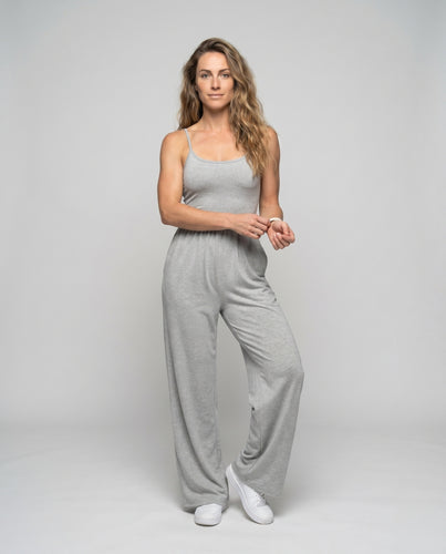 Damen Maxikleid mit verstellbaren Trägern und Seitentaschen