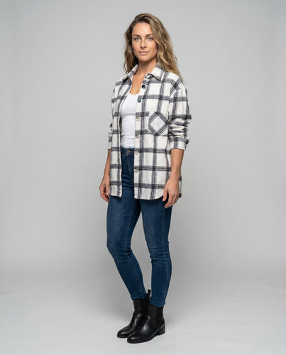 Damen Kariertes Hemd von