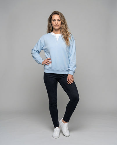 Damen Kurzarm Strickoberteil mit dekorativem Knoten