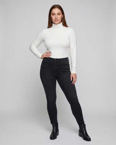 Damen Rollkragenpullover aus weichem Innenmaterial
