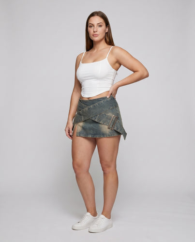 Damen Trägershirt mit figurbetonter Passform und hochwertigem Material