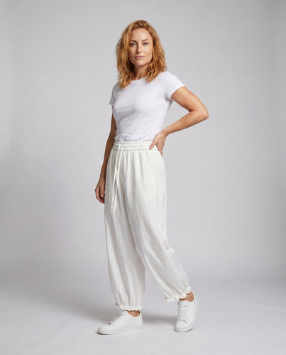Damen leichte Culotte mit elastischem Bund