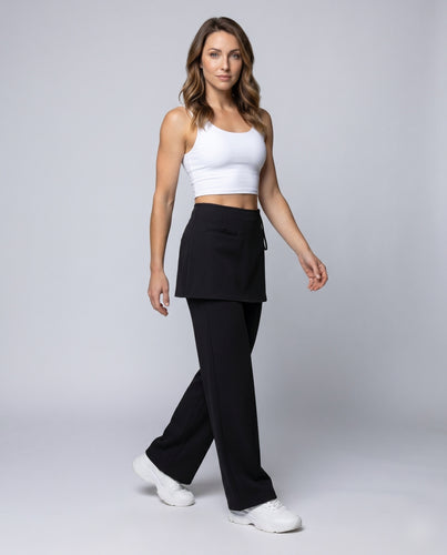 Damen Weit geschnittene Culotte mit praktischen Taschen und stylischem Bund