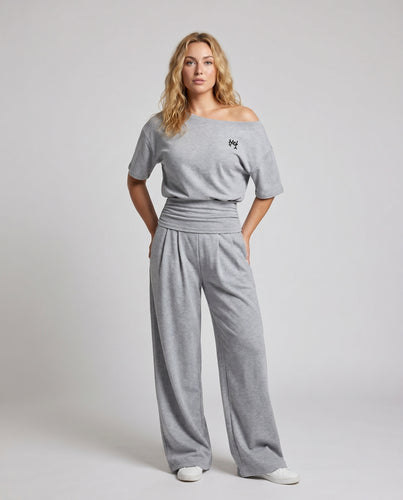 Damen Bequemes Sport-Set mit weitem Schnitt und lässigem Design