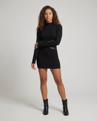 Damen Figurbetontes Minikleid mit Eleganter Taillierung