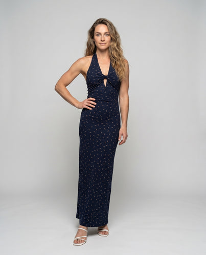 Damen Knielanges Kleid mit Spitzendetails und Raffungen