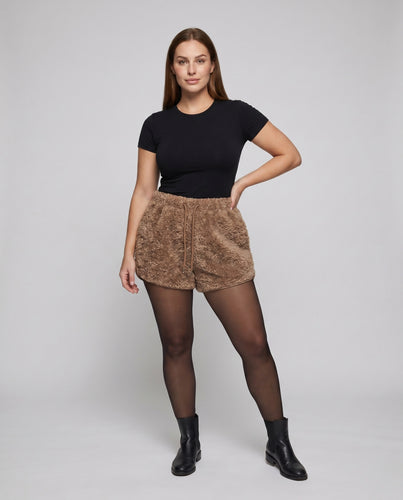 Damen Kuschelige Shorts aus weichem Komfortmaterial
