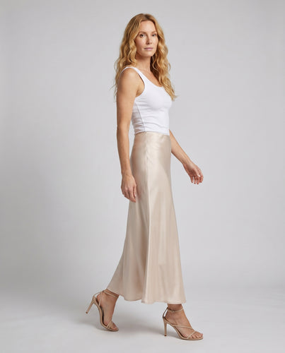 Damen Maxi-Rock mit fließendem Schnitt und eleganter Silhouette